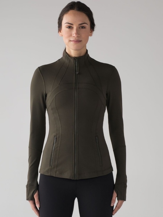 lululemon athletica Jackets & Blazers - Lululemon Define Jacket Dark Olive Green size  10